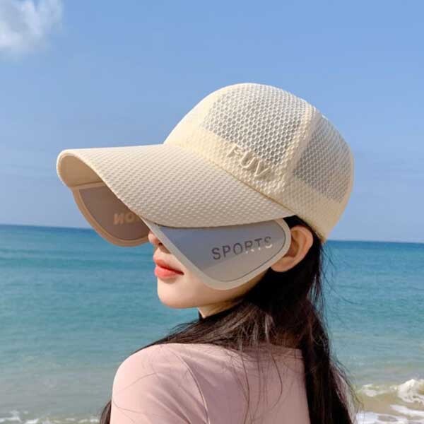 여성 메쉬 자외선차단 모자 SLT-DS63